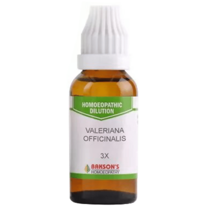 Bakson's Homeopathy Valeriana Officinalis Dilution | Grocsy