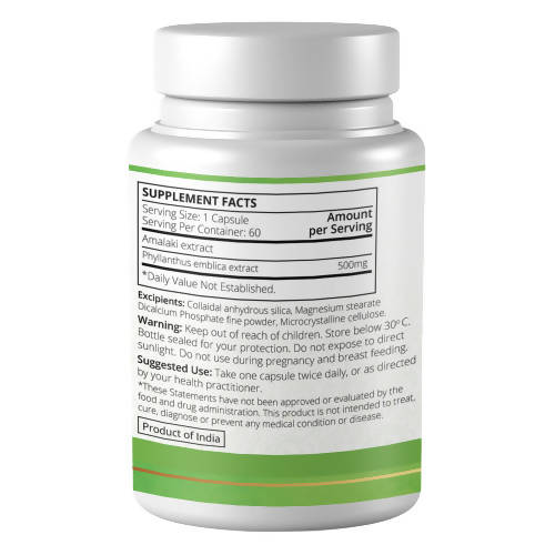 Ayuna Amalaki Veg Capsules | Grocsy