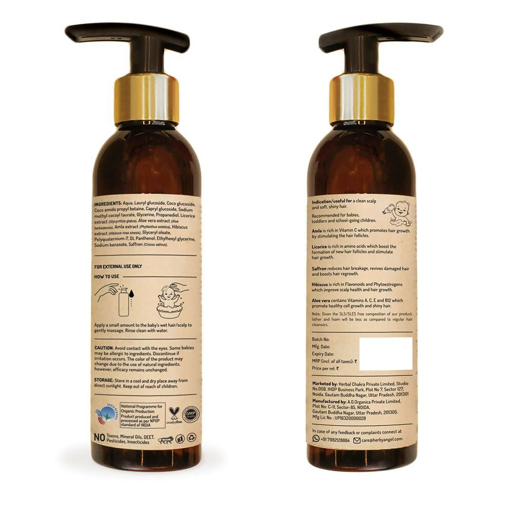 Herby Angel Ultra Gentle Baby Hair Cleanser | Grocsy