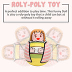 Matoyi Wooden Roly Poly (Doll) For Kids | Grocsy