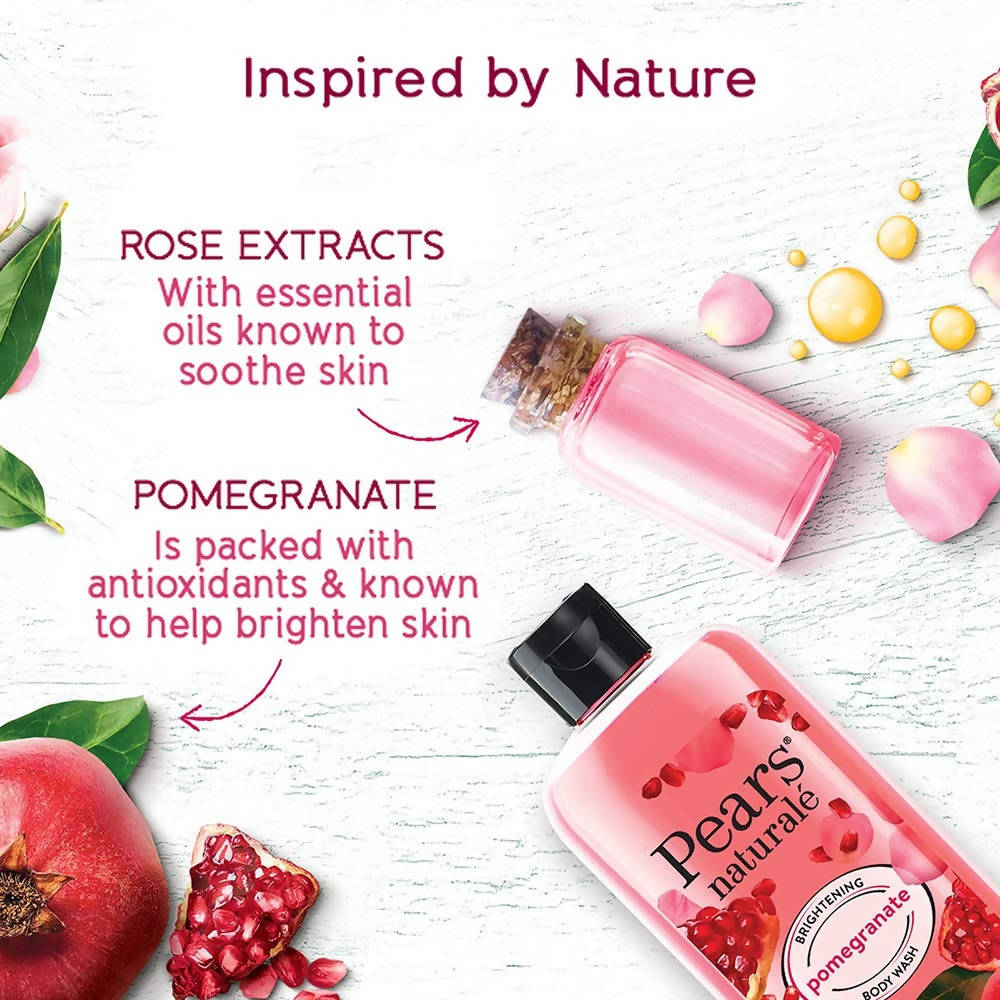 Pears Naturale Brightening Pomegranate Body Wash | Grocsy