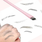 Gleva Multi-Function Eyebrow Brush - Light Pink | Grocsy
