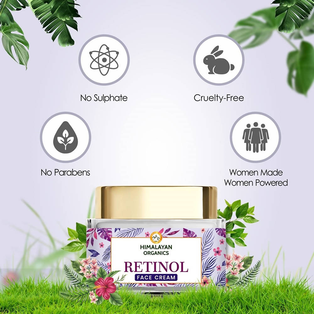Himalayan Organics Retinol Face Cream | Grocsy