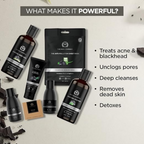 The Man Company Ultimate Charcoal Detan Kit | Grocsy
