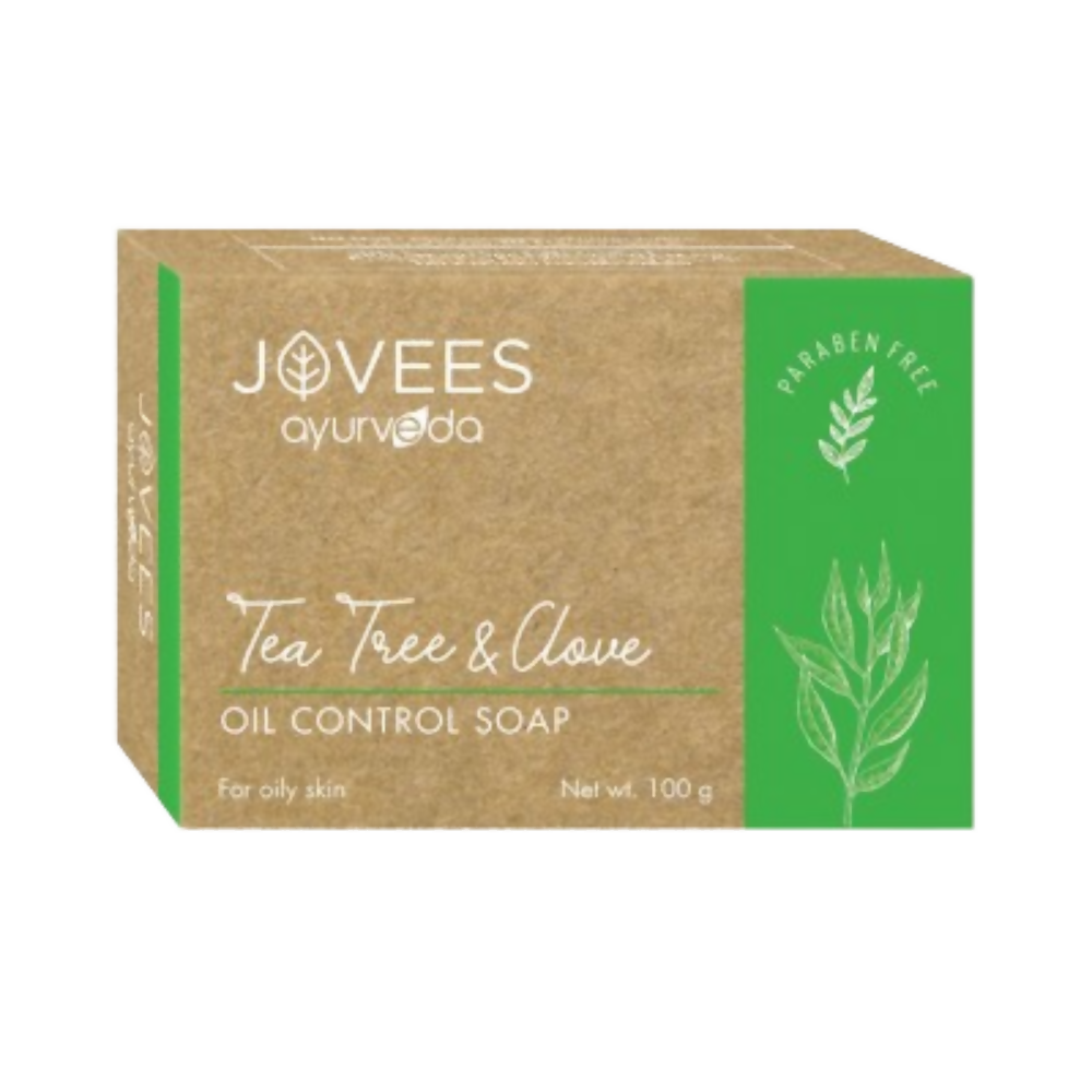 Jovees Tea Tree & Clove Oil Control Soap | Grocsy