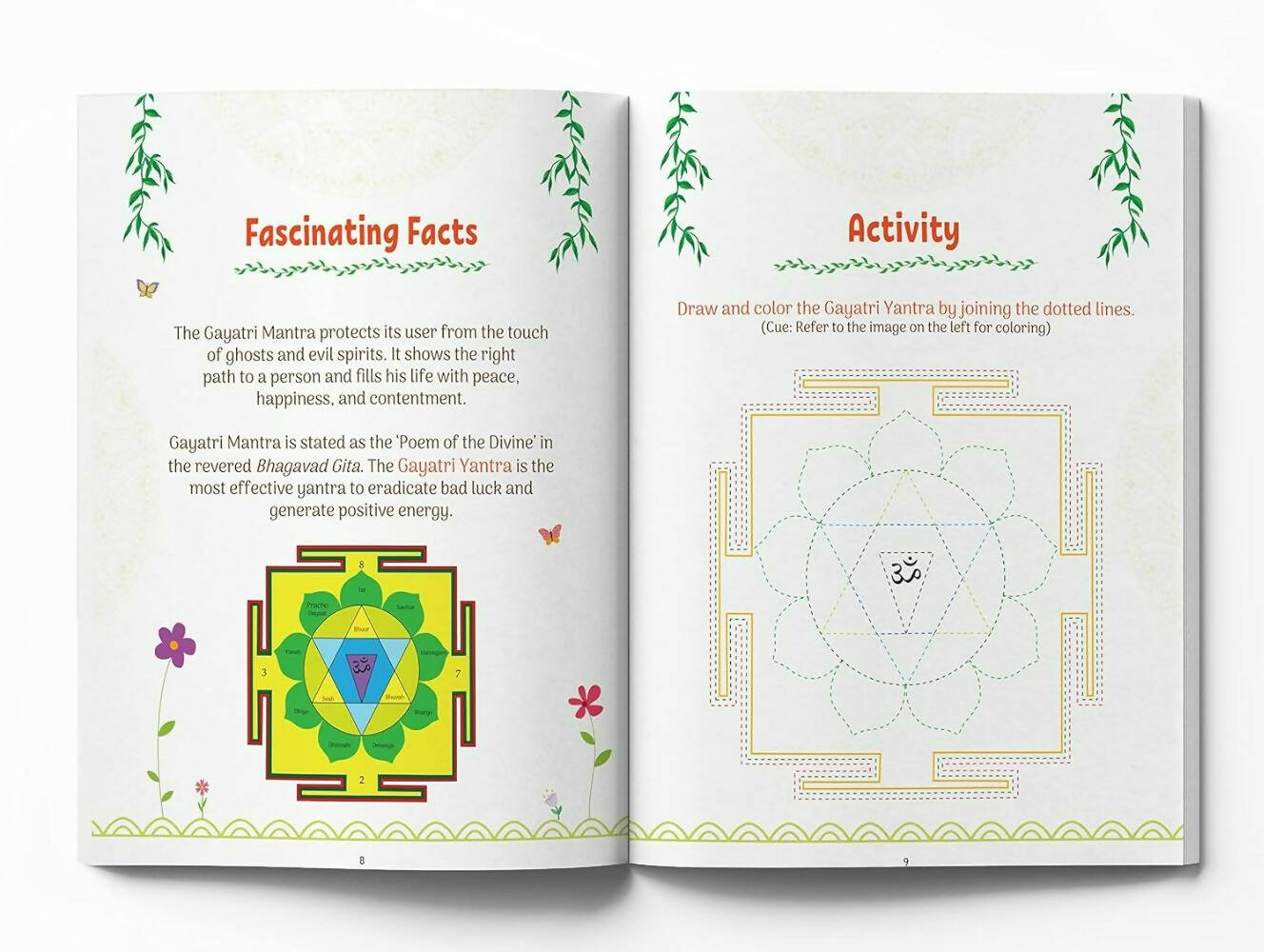 Shlokas And Mantras - Activity Book For Kids | Grocsy