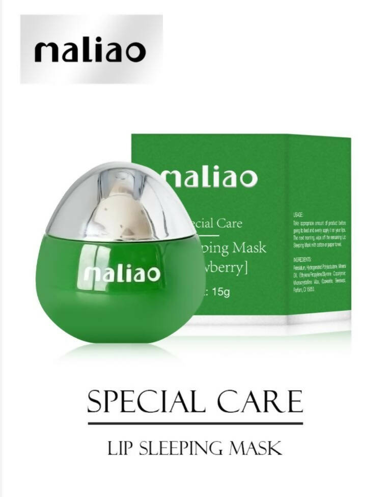 Maliao Special Care Lip Sleeping Mask With Green Tea Extract | Grocsy