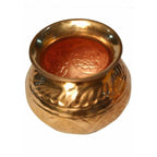 Pooja-8 Faces Globular Lakshmi Kalash (Small size) / Ashtalakshmi Kalasam (Small Size) | Grocsy