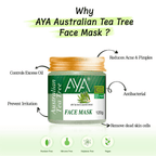 AYA Australian Tea Tree Face Mask | Grocsy