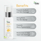 Vedic Naturals Sunscreen Face Mist with SPF 50 PA+++ | Grocsy
