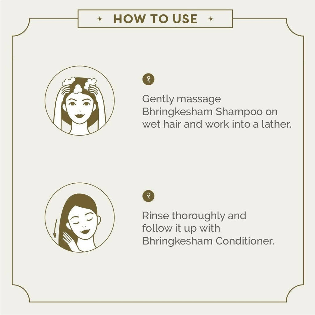 Ayuga 1% Bhringkesham Hair Fall Control Shampoo | Grocsy