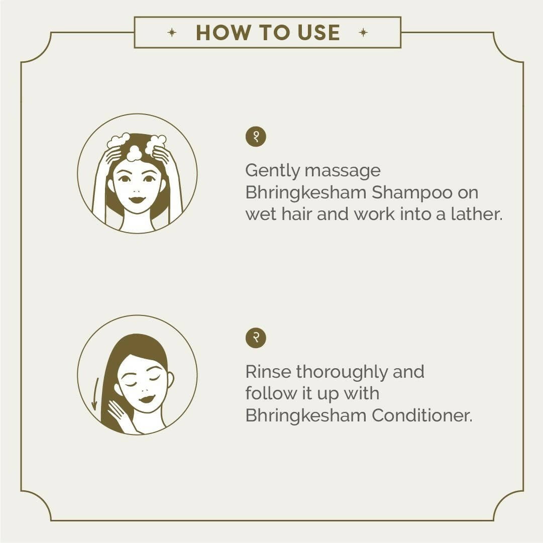 Ayuga 1% Bhringkesham Hair Fall Control Shampoo | Grocsy