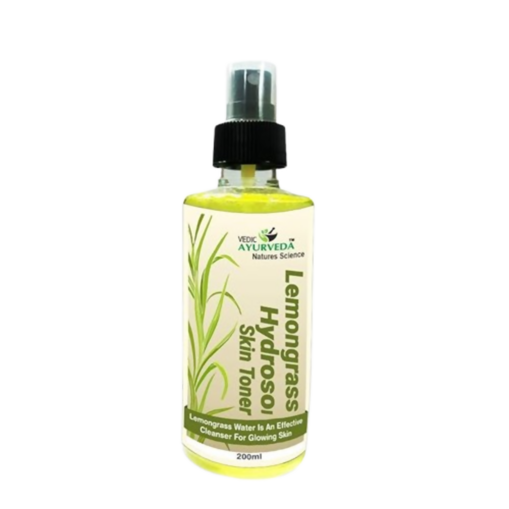 VedicAyurveda Lemongrass Hydrosol Skin Toner | Grocsy