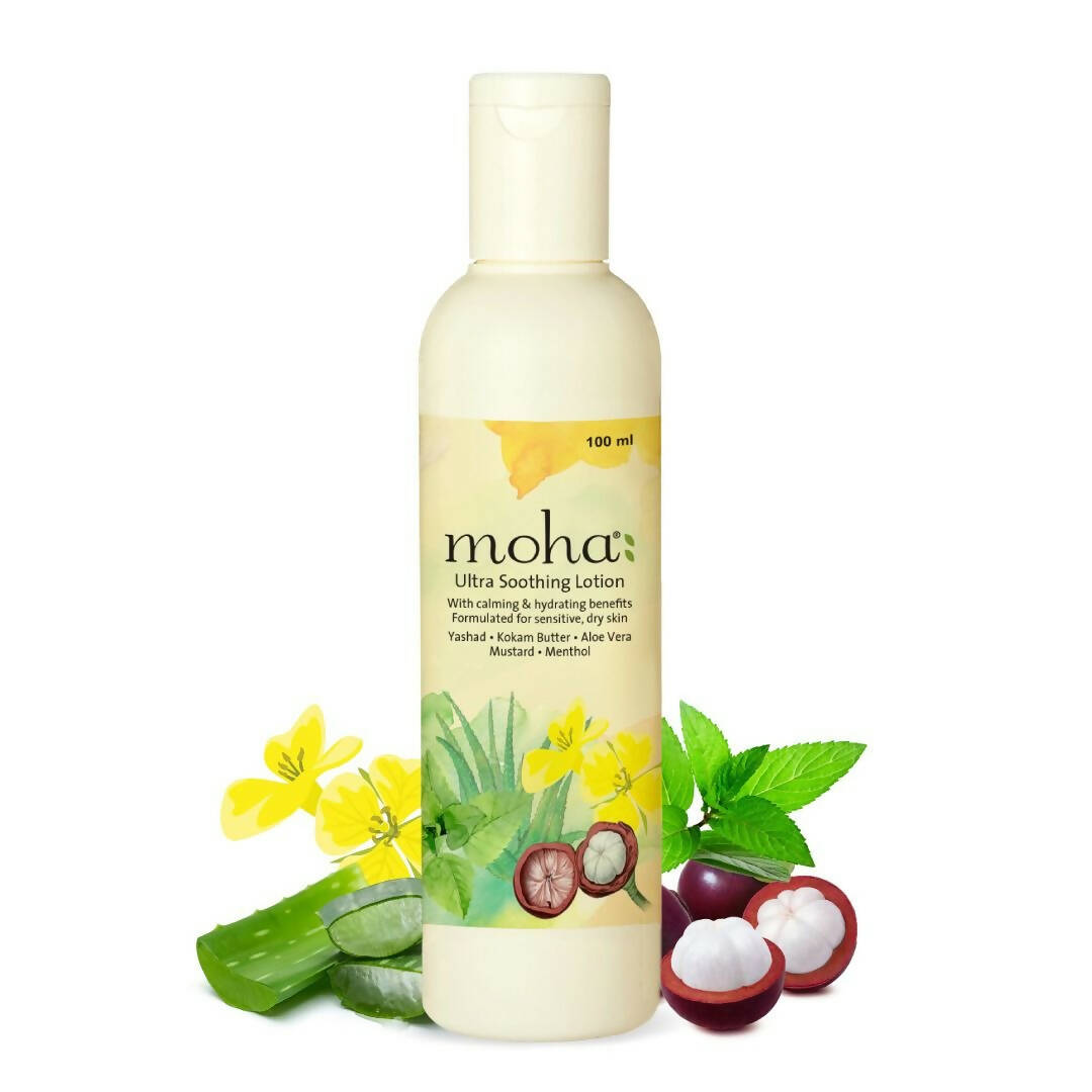 Moha Ultra Soothing Lotion For Sensitive & Dry Skin | Grocsy