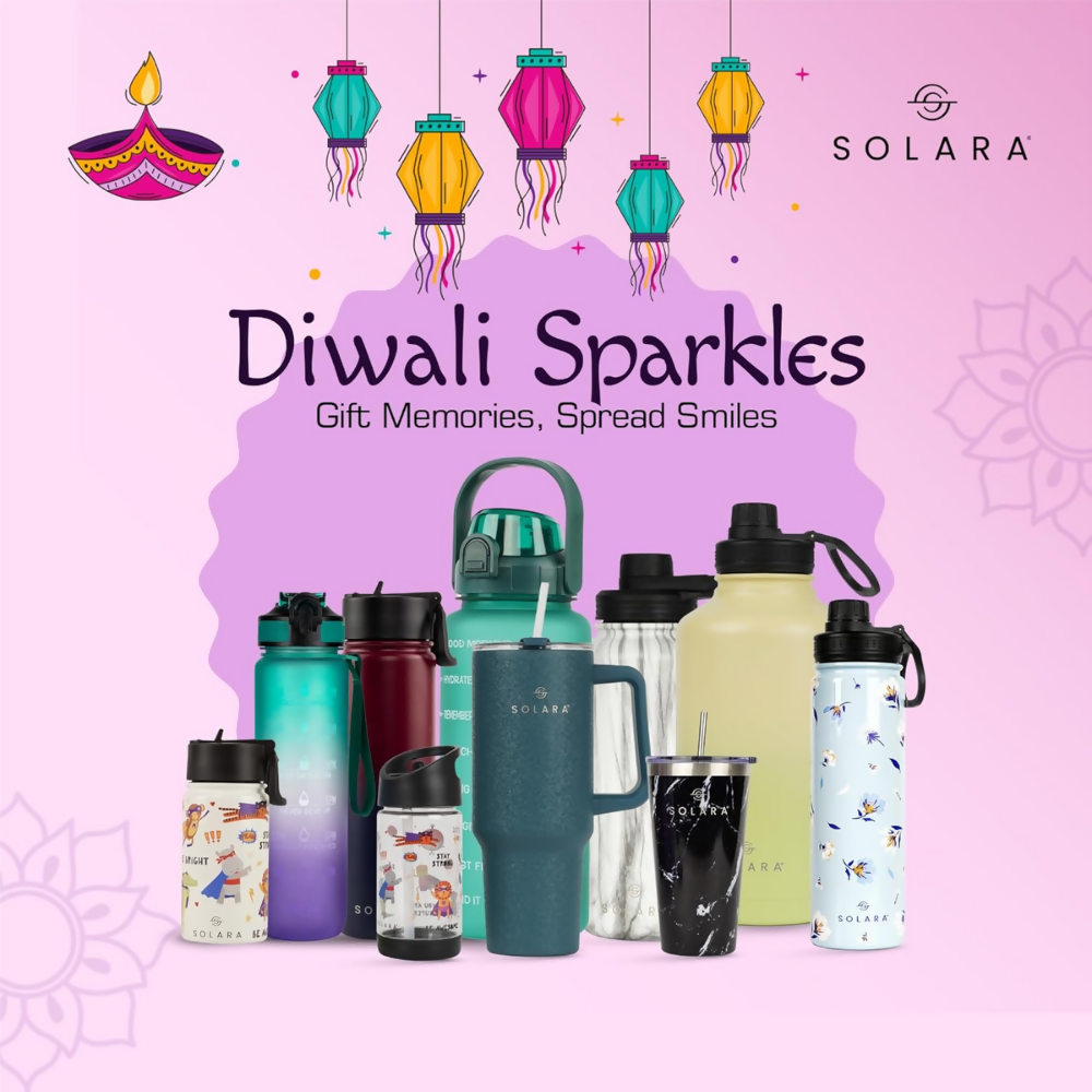 SOLARA Tumbler with lid and Straw | Grocsy