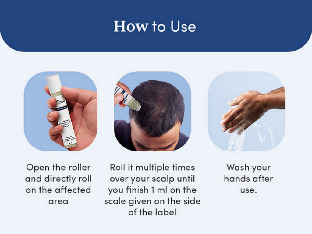 Man Matters Minoxidil 5% Roll On With Procapil | Grocsy
