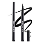 Ronzille Deep Black Sketch Matte Eyeliner Pencil Black | Grocsy