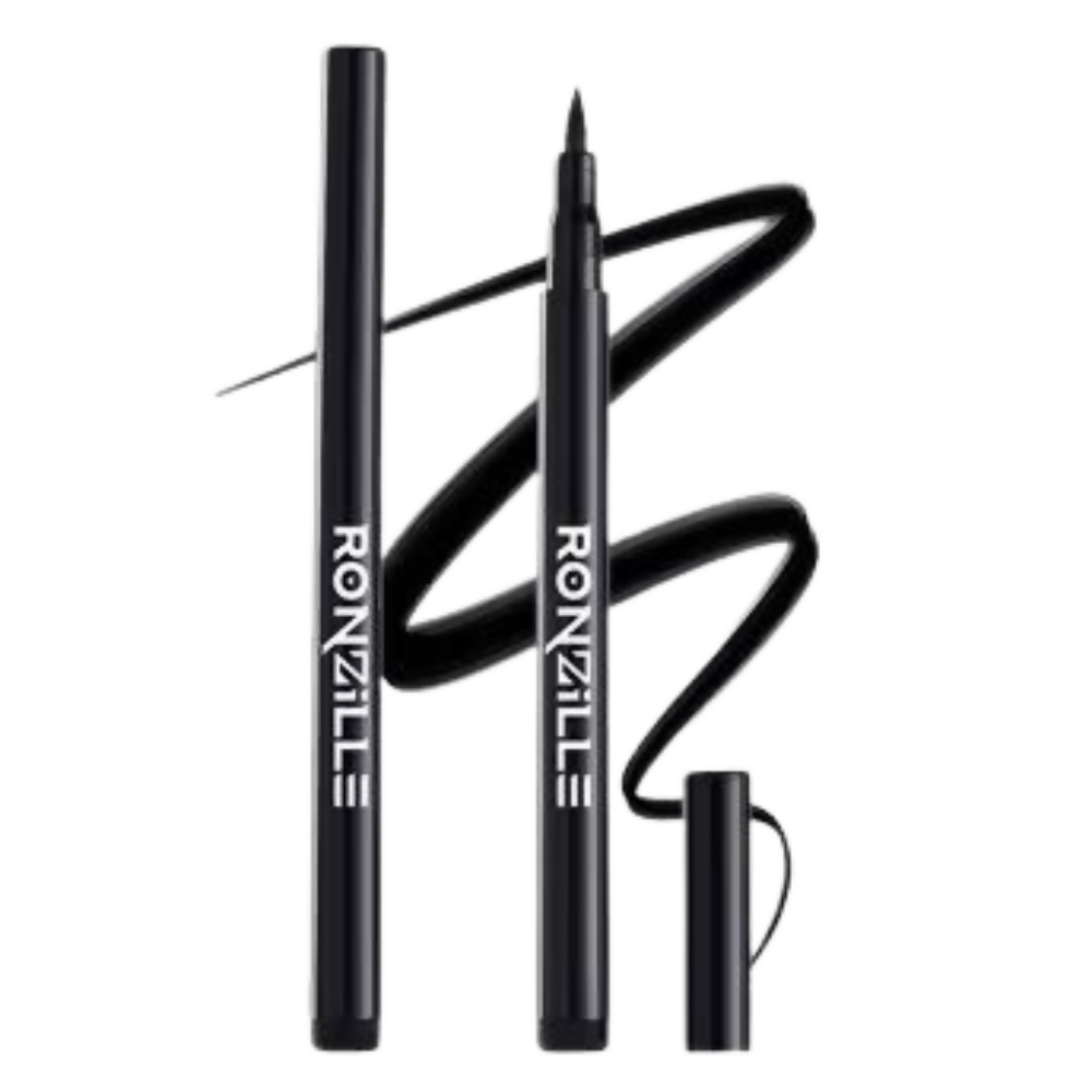 Ronzille Deep Black Sketch Matte Eyeliner Pencil Black | Grocsy