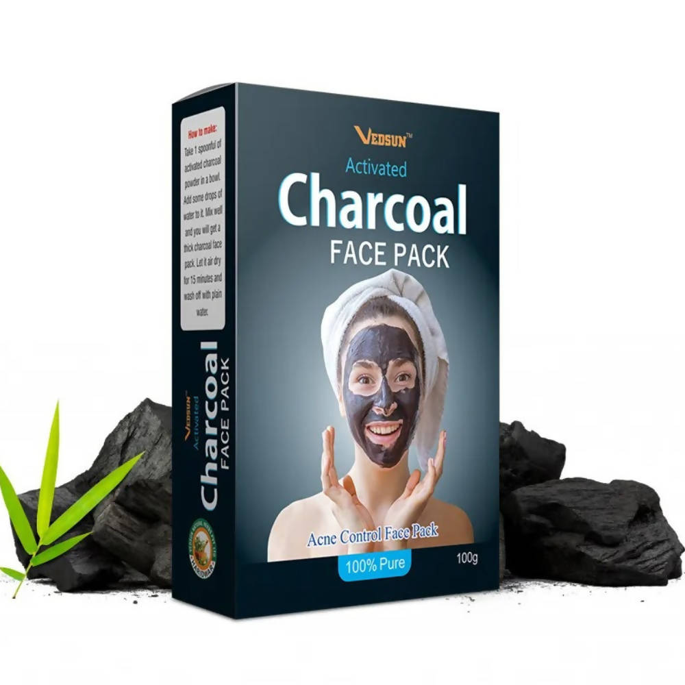 Vedsun Charcoal Face Pack | Grocsy