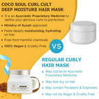 Coco Soul Curl Cult Deep Conditioning Hair Mask | Grocsy