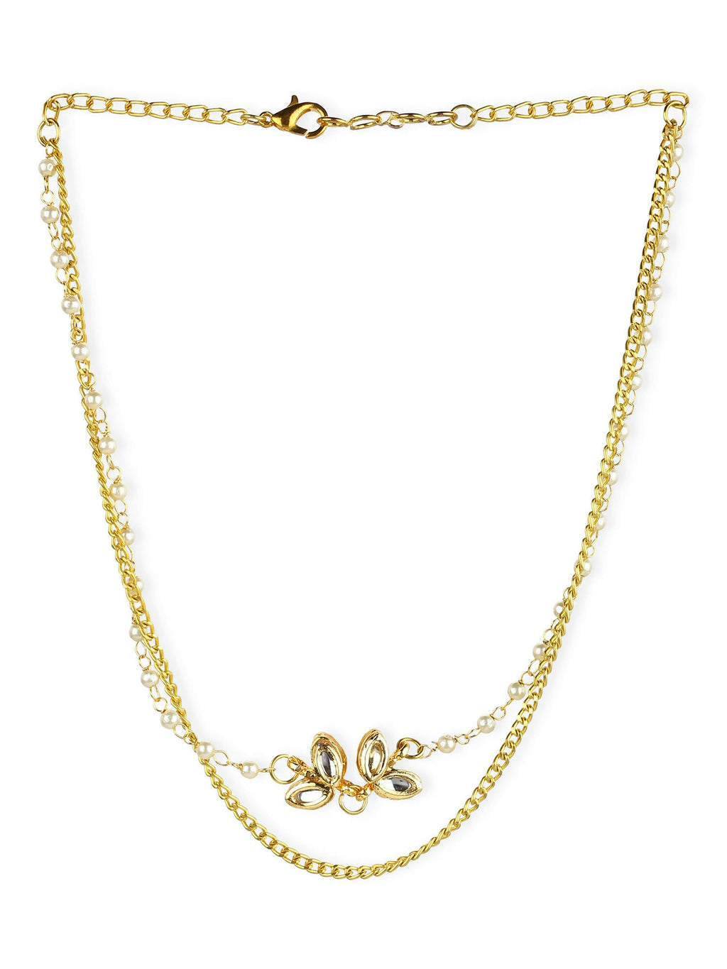 Women's Gold-Polished Chain - Ruby Raang | Grocsy