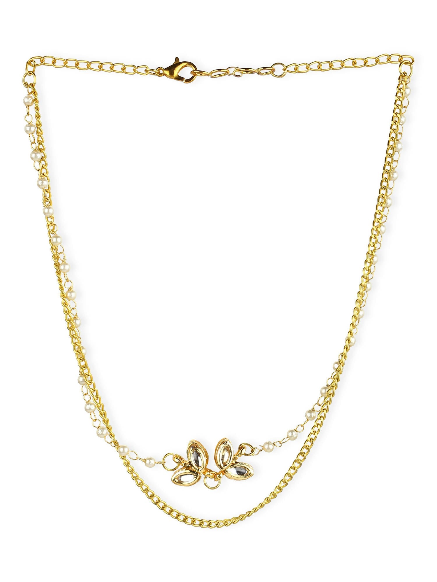 Women's Gold-Polished Chain - Ruby Raang | Grocsy