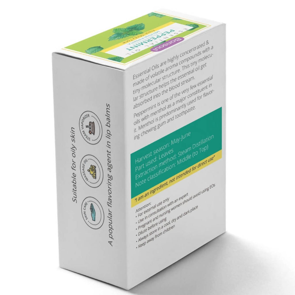 Bonsoul Peppermint Essential Oil | Grocsy