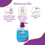 Babiecorn 3 in 1 Baby Top-to-Toe Body Wash | Grocsy