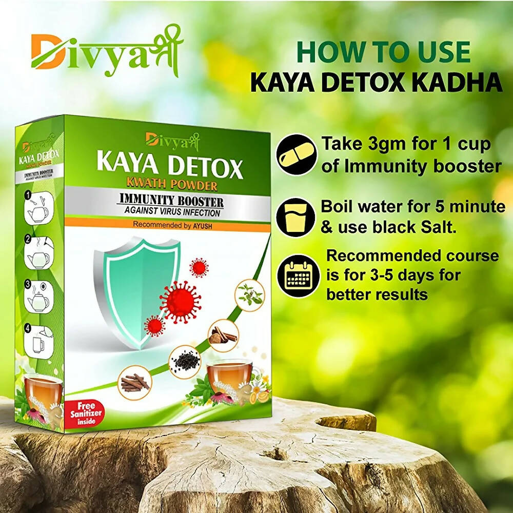 Divya Shree Kaya Detox Immunity Booster Kwath Powder | Grocsy