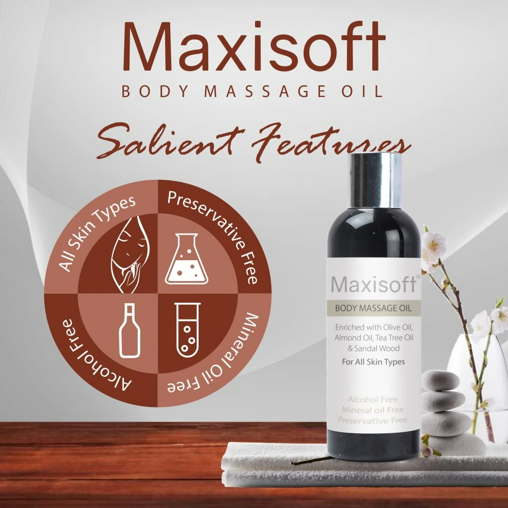 Maxisoft Body Massage Oil | Grocsy