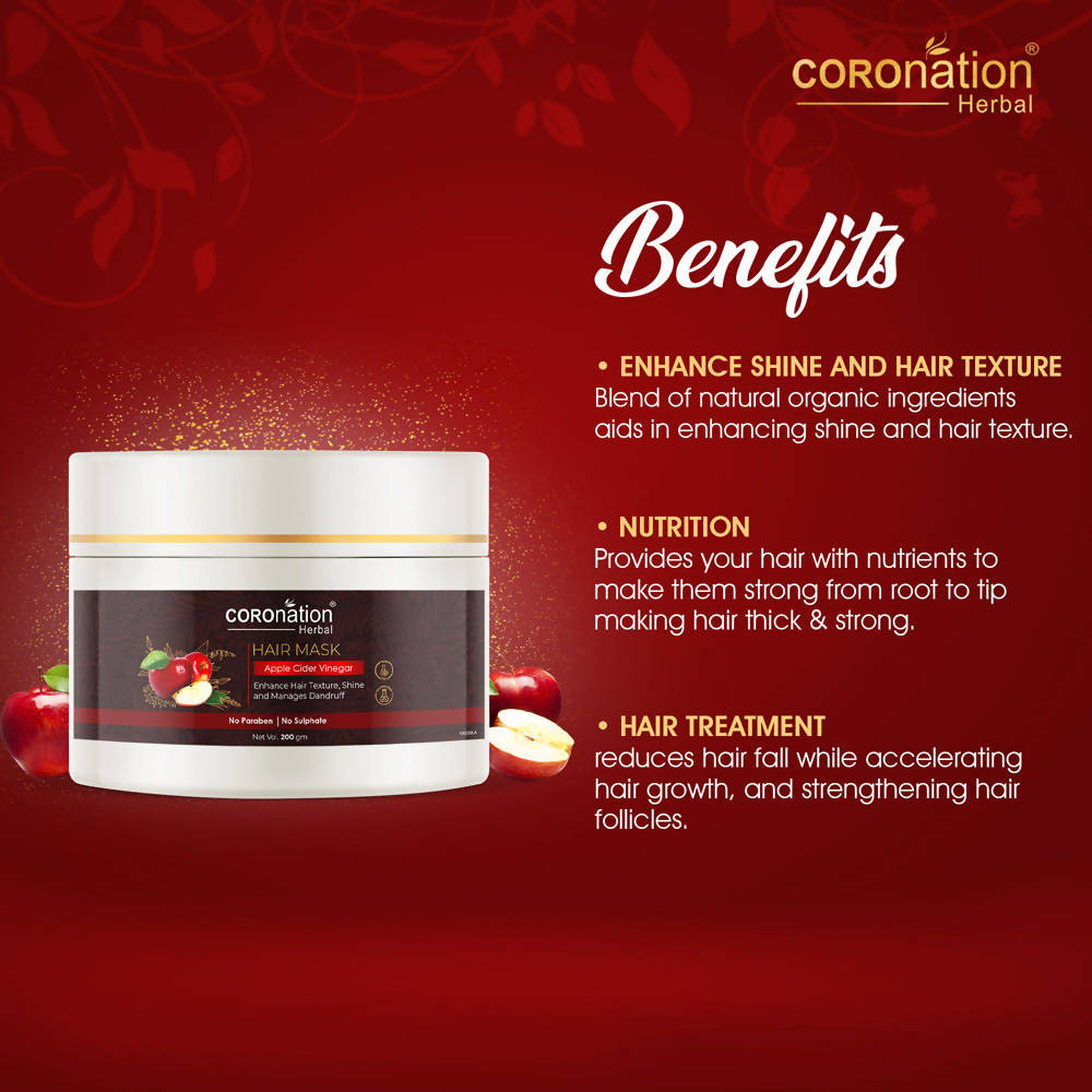 Coronation Herbal Apple Cider Vinegar Hair Mask | Grocsy