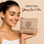 Khadi Natural Travel Kit Skincare & Haircare Essentials On-The-Go | Grocsy