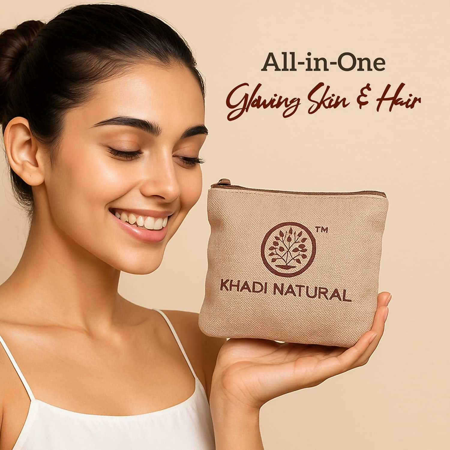 Khadi Natural Travel Kit Skincare & Haircare Essentials On-The-Go | Grocsy