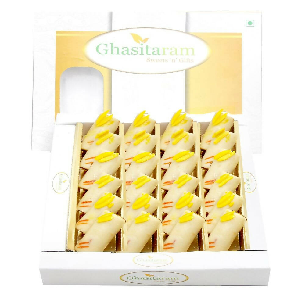 Ghasitaram Pure Kaju Rolls | Grocsy