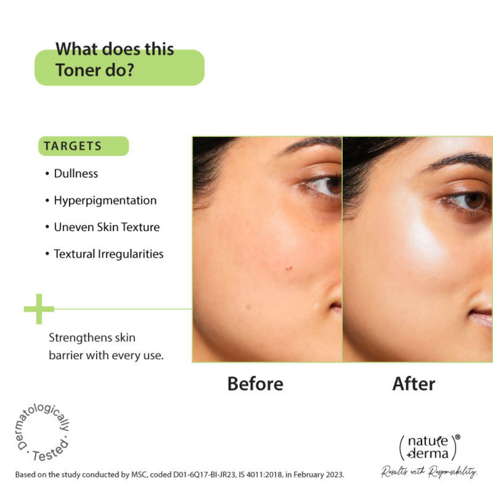 Nature Derma Glycolic Acid Toner Essence | Grocsy