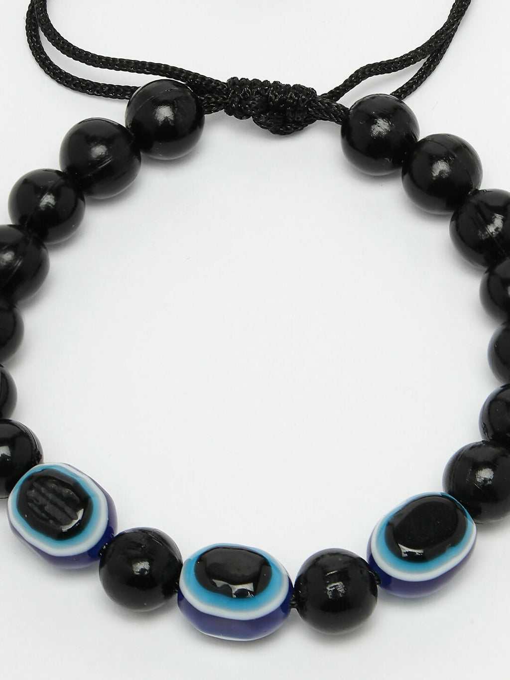 NVR Men & Women Evil Eye Men & Women Black Thread Bracelet | Grocsy