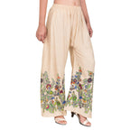 Asmaani Off White Color Digital Print Sarara | Grocsy