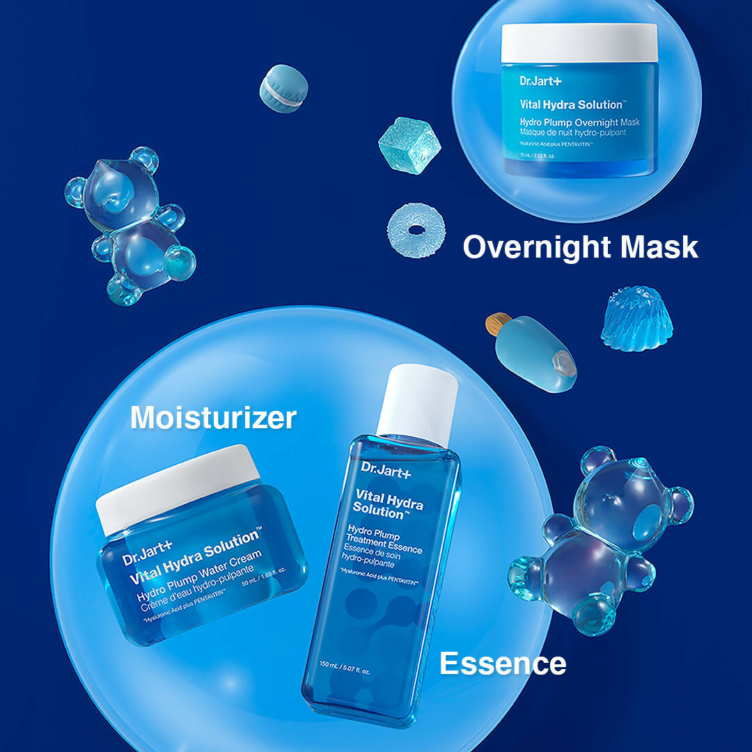 Dr.Jart+ Vital Hydra Solution Hydro Plump Overnight Mask with Hyaluronic Acid to Rebuild Skin Barrier | Grocsy