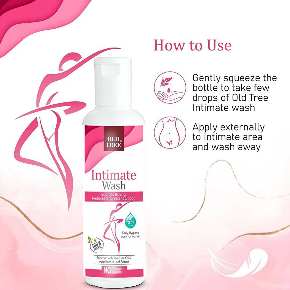 Old Tree Intimate Wash With Tea Tree Oil | Grocsy