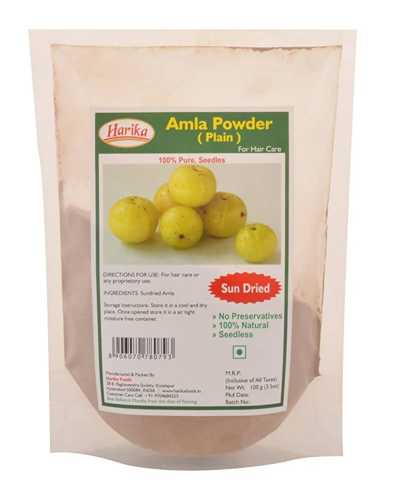 Harika Plain Amla Powder | Grocsy
