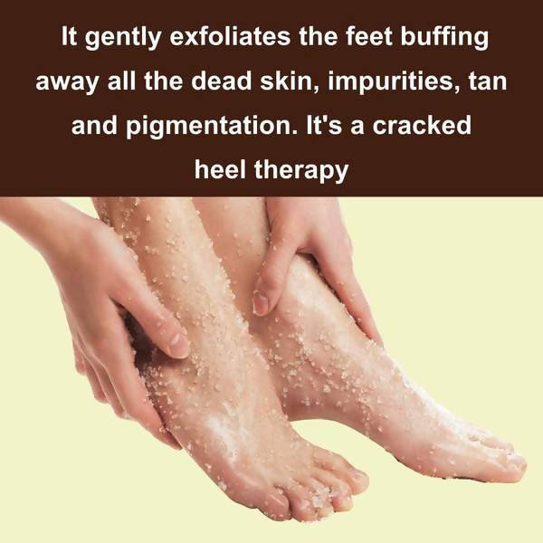 BodyHerbals 1 minute pedicure, Foot Scrub | Grocsy