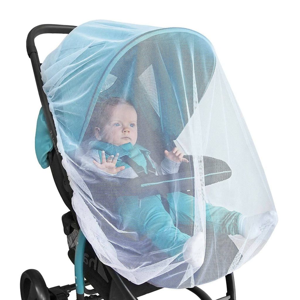Safe-O-Kid Waterproof Net, Wind Shield Net For Baby Pram/Strollers, Transparent | Grocsy