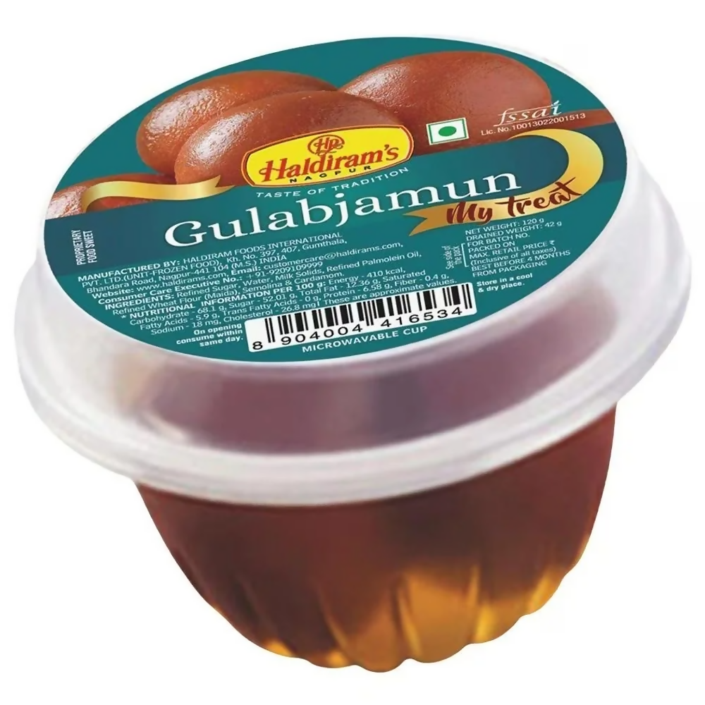Haldiram's Gulab Jamun Cup | Grocsy