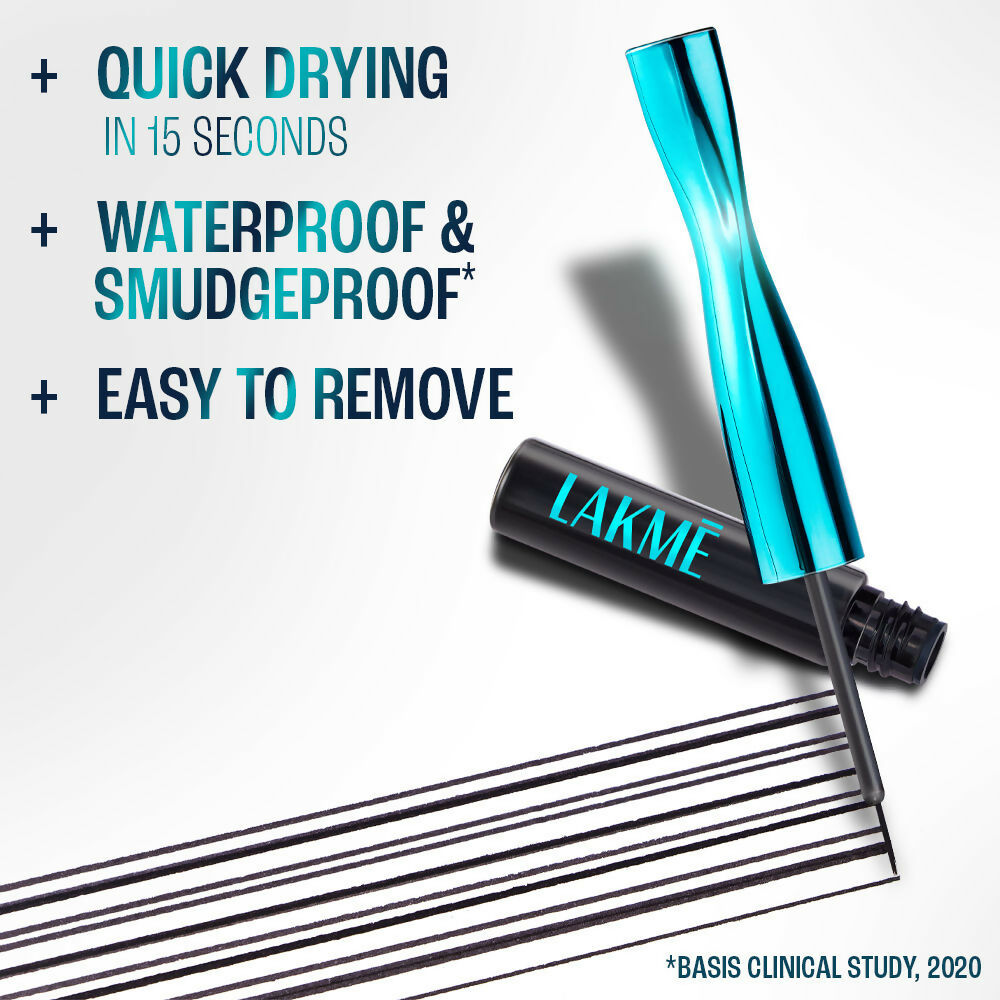 Lakme 9 To 5 Eyeconic Liquid Eyeliner - Deep Brown | Grocsy