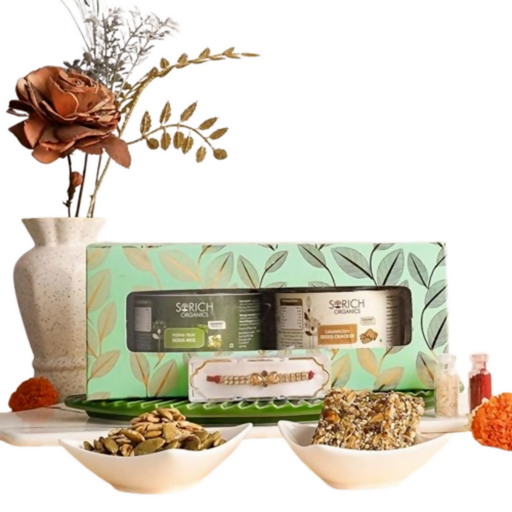 Sorich Organics Rakshabandhan Gift Hamper for Brother Rakhi Celebrations | Grocsy