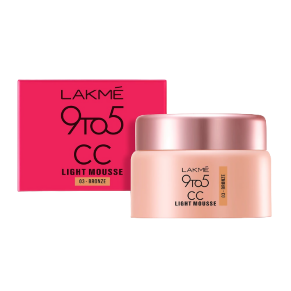 Lakme 9 To 5 CC Mousse - Bronze | Grocsy