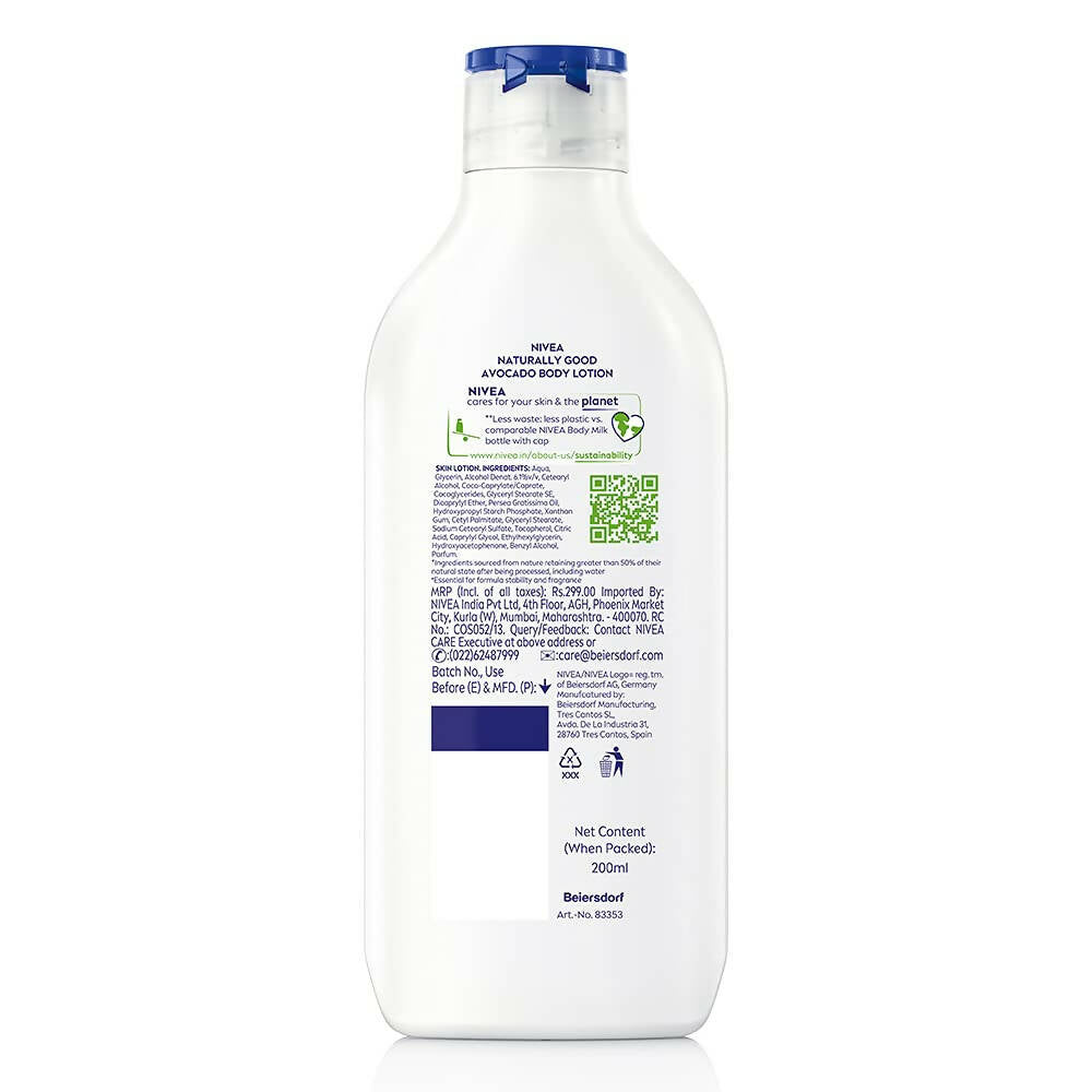 Nivea Soft Light Avocado Body Lotion | Grocsy
