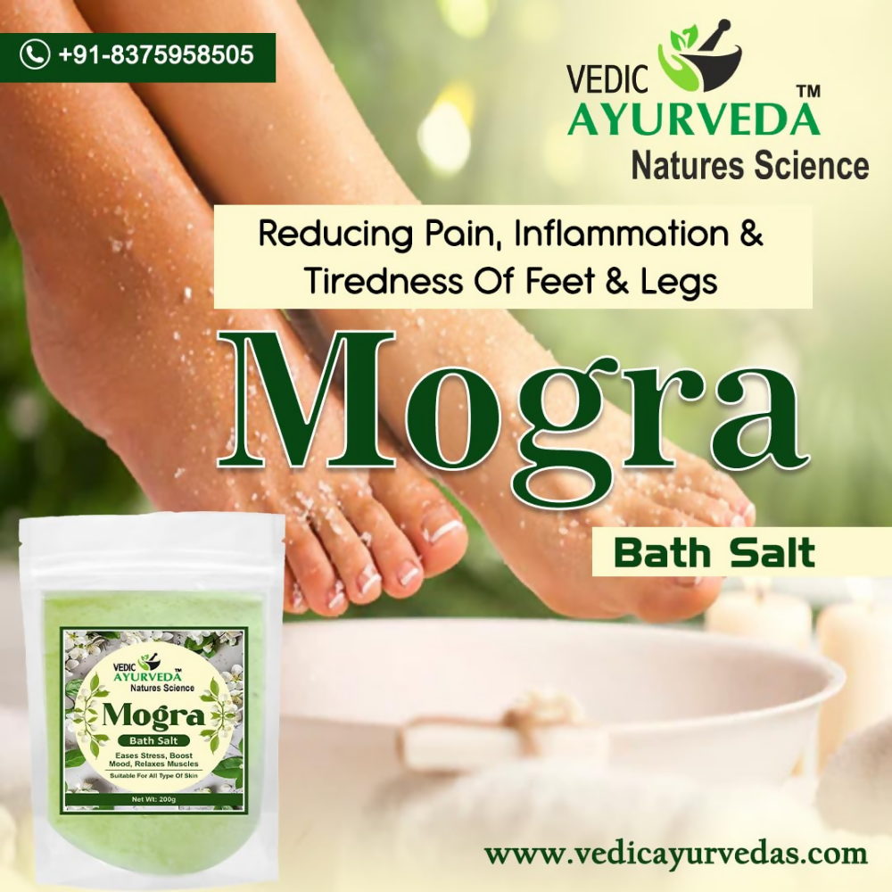 VedicAyurveda Mogra Bath Salt | Grocsy