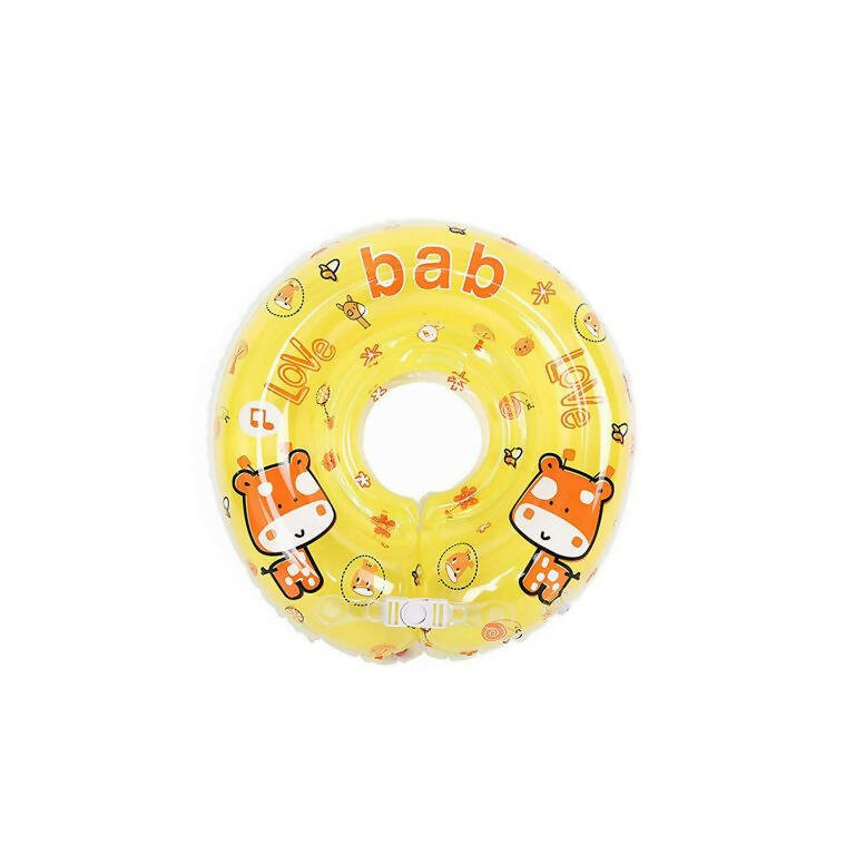 Safe-O-Kid Inflatable Swimming Floating Tube for kids- Yellow | Grocsy