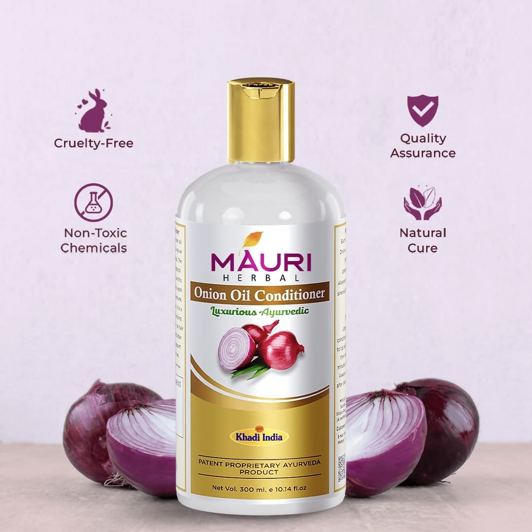 Khadi Mauri Herbal Onion Oil Hair Conditioner | Grocsy